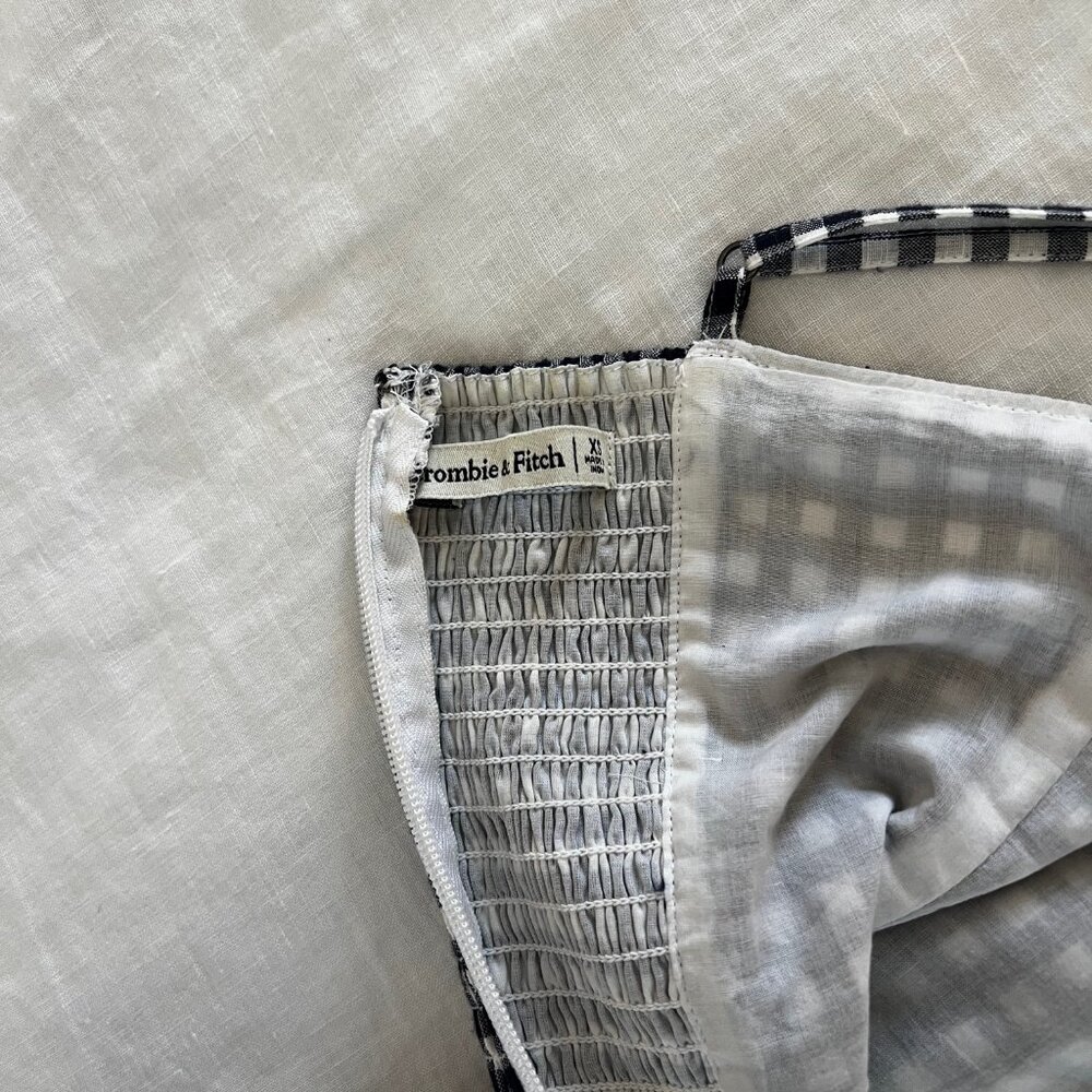 Mini checkered Abercrombie & Fitch Dress - Picture 4 of 5